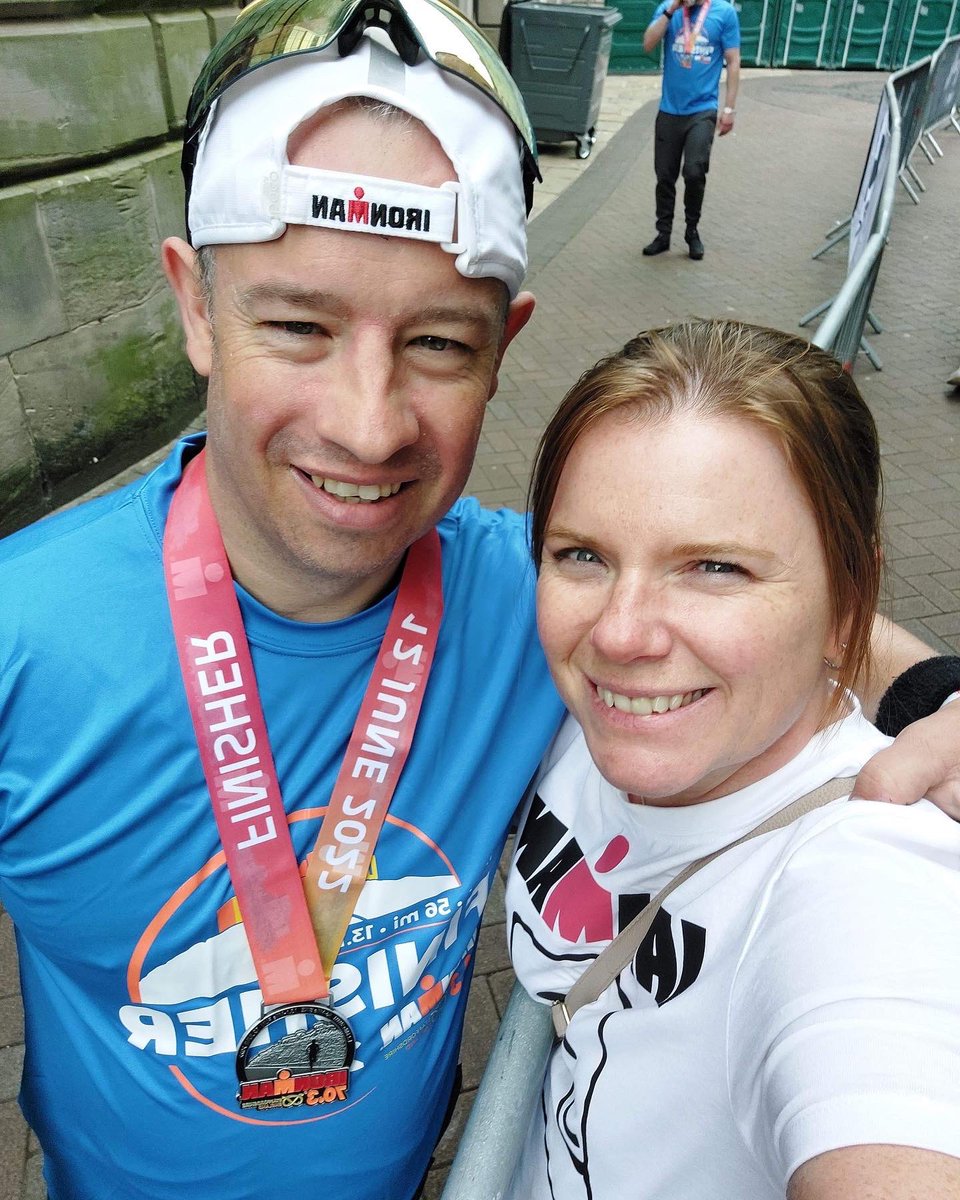 ICSportstog's tweet photo. Last Sunday I competed in my 1st ever @IM703STAFFS race. What an amazing event with support out on the course and the volunteers amazing. I think @WelshTriathlon have a lot to answer too. But the support from my girl and her parents was amazing. Still buzzing @Ironman_UK https://t.co/jSFz38EOq0