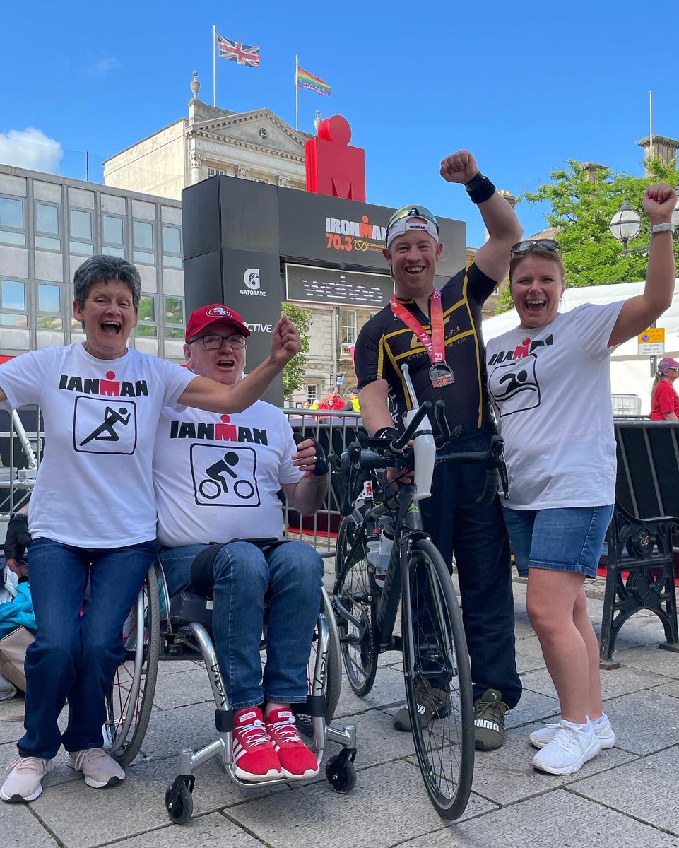 ICSportstog's tweet photo. Last Sunday I competed in my 1st ever @IM703STAFFS race. What an amazing event with support out on the course and the volunteers amazing. I think @WelshTriathlon have a lot to answer too. But the support from my girl and her parents was amazing. Still buzzing @Ironman_UK https://t.co/jSFz38EOq0