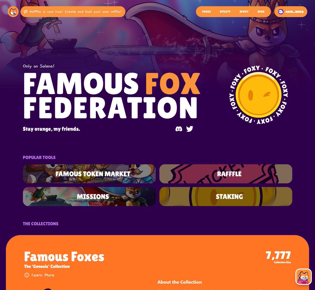 genpicapital's tweet photo. Wow! @FamousFoxFed did the best again! Check their new awes🟠me website:

https://t.co/ezKV5lfQH1 https://t.co/cwXXdCKaJ5