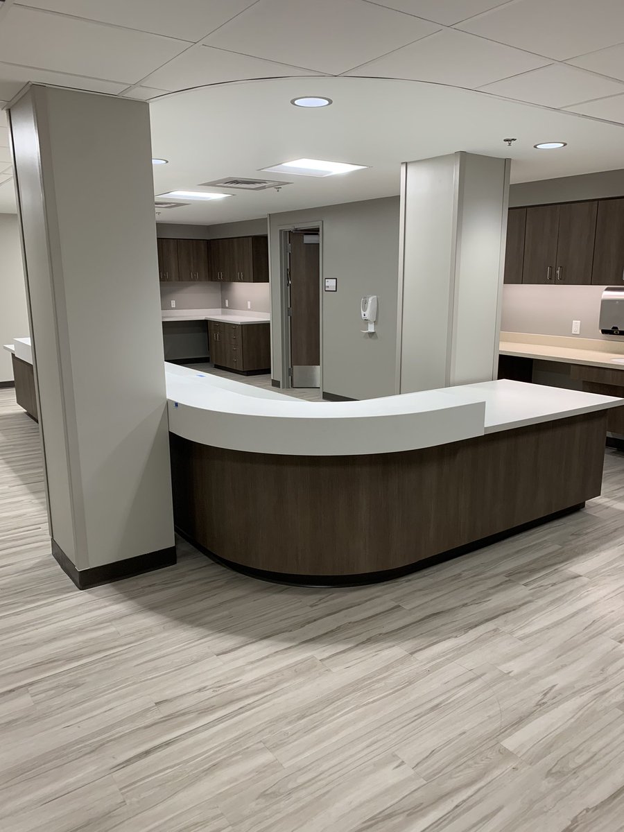 Ready to turn this great new space over to the amazing staff at Stillwater Medical Blackwell! Thanks for your patience throughout this project! <a href="/SMCHR/">Stillwater Medical</a> <a href="/HFGarchitecture/">HFGarchitecture</a> <a href="/McCownGordon/">McCownGordon</a>