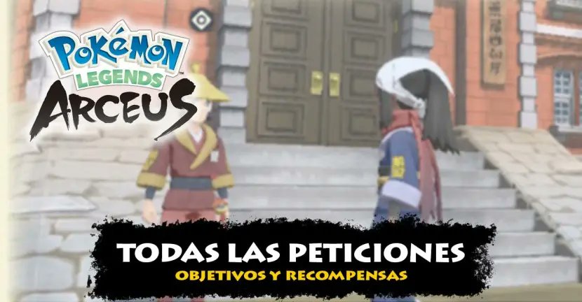 CentroPokemon's tweet photo. ¿Te quedó alguna petición de #PokemonLegendsArceus sin completar? Mira nuestra guía con todas las peticiones, objetivos y recompensas.

🔗 Más info: https://t.co/HhueqsSNwE https://t.co/ZJcAlOMm7m