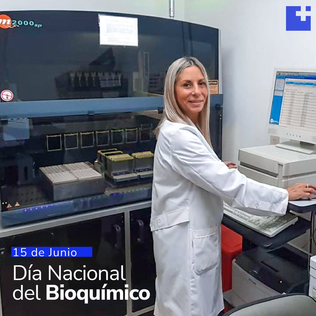Hoy es el Día Nacional del Bioquímico y queremos saludar a todos los profesionales que forman parte de nuestro equipo y desearles un muy feliz día 👩🏼‍🔬👨🏼‍🔬

¡Gracias por la pasión y el compromiso con el que trabajan día a día!

#bioquimicos #bioquimicosargentinos #somossg