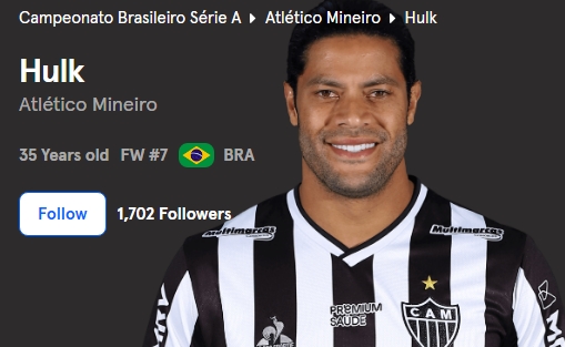 🎁 #Sorare Card GIVEAWAY!

Our ✅ Pick of the Week ✅ is:
 
 HULK ⭐️

To enter:
1️⃣ Follow @SorareBrasil
2️⃣ RT 🔄
3️⃣ Like ❤️
3️⃣ Join discord: discord.gg/skU8qyGQGW

⏰ Deadline - 29.06 - 20H 🇧🇷 Time - (KO) 

1 Limited card for winner! 🟡

#Giveaways #sorare #SorareGiveaway #Hulk