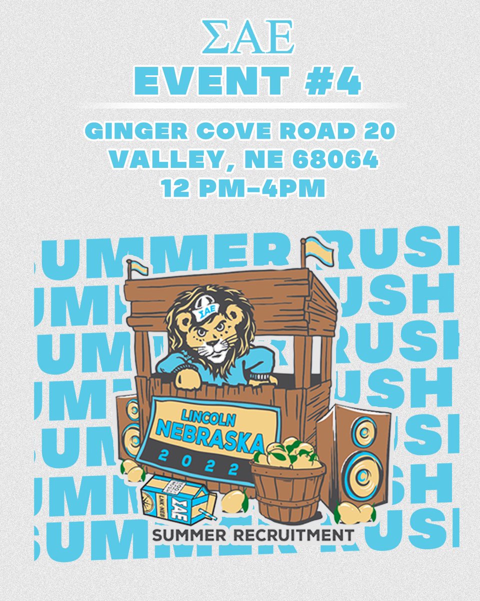 Event #4 at Ginger Cove this Saturday from 12-4! Hope to see you there!