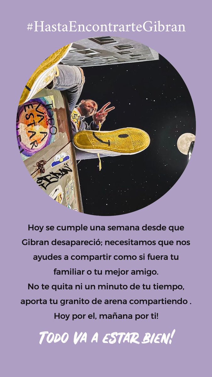 sophiamoncada's tweet photo. UNA SEMANA y no sabemos nada de él. @EnriqueAlfaroR nuestro gobernador no ha recibido a su familia y @FiscaliaJal solo pide “esperar y esperar” 

Por favor ayuda compartiendo, queremos a Gibran en casa pronto #GibranDeVuelta #HastaEncontrarteGibran #GibranDeRegreso https://t.co/kz5Z25Sk3a
