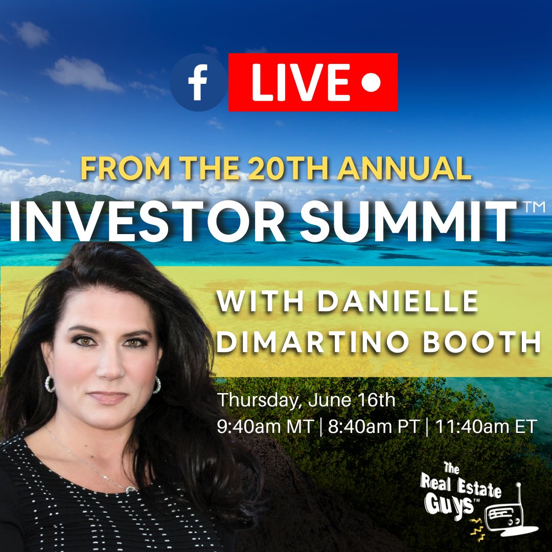 The world has been anxiously awaiting the FOMC minutes and <a href="/DiMartinoBooth/">Danielle DiMartino Booth</a> will be going LIVE from the Summit™ as she weighs in on the actions taken and potential consequences for real estate investors.

Head over to The Real Estate Guys Facebook page for more info!