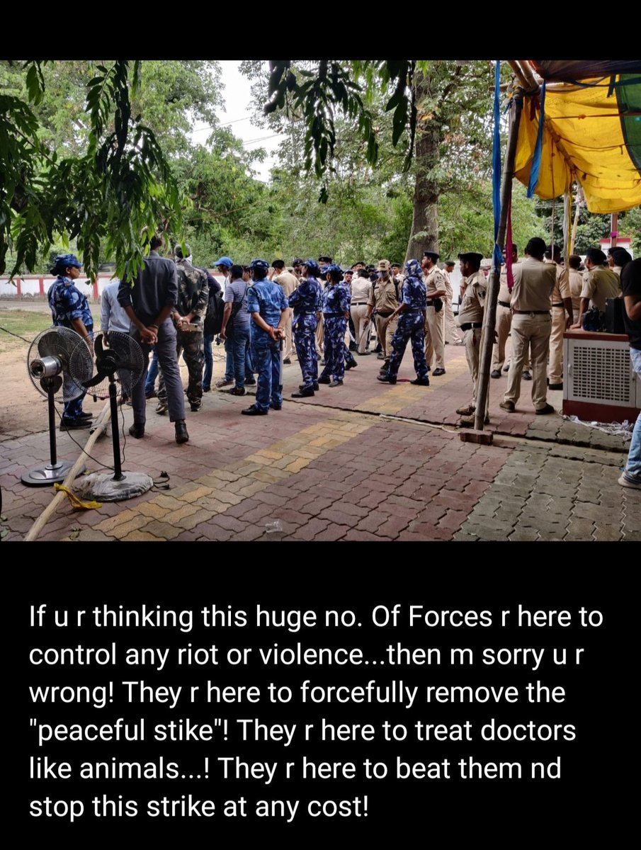 <a href="/UtkarshSingh_/">Utkarsh Singh</a> Sir , bahut daniye eastithi banaye huye h veterinarian ka Bihar State mai . Pata hi nhi chal rha h sir , kinse guhaar lagaye .  Bahut panic ker diya h police parshashan aaj students ko.