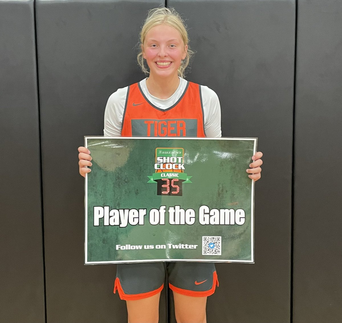Congratulations to Magi Bjornson on winning <a href="/BreakdownUSA/">Breakdown Sports USA</a> Player of the Game honors at the Girls Shot Clock Classic. The Farmington post helped the Tigers prevail in a tough battle with Andover