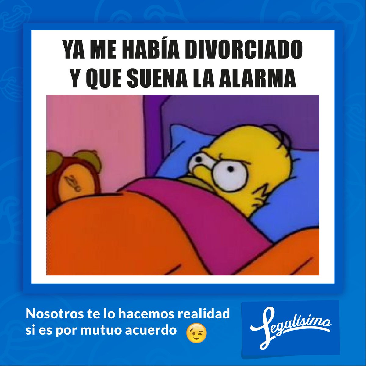 Legalisimo_Sv's tweet photo. ¡Ya no va a ser solo un sueño! Nosotros hacemos que el proceso de divorcio sea fácil y rápido. Nos encargamos de gestionar toda la documentación y te mantenemos al tanto del proceso. Mandanos un whatsapp al 6065-7308 e iniciemos una nueva vida :)

#divorcio https://t.co/O4QWbHJstw