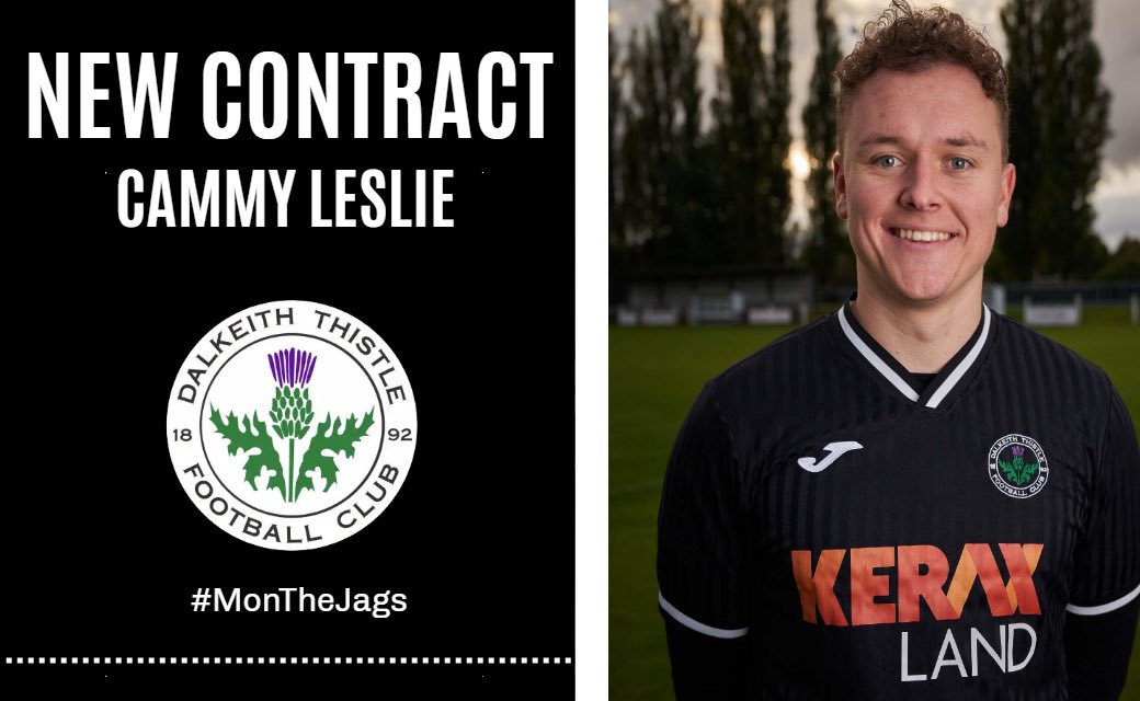 ✍🏼 We welcome back for the 22/23 season - Cammy Leslie. Cammy is a technically gifted attacker with an eye for goal.