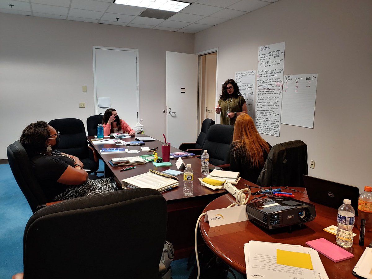 KBlackburn27's tweet photo. NC Office of Exceptional Children Education leaders use a collaborative framework for improving data collected and analyzed around Professional Learning Services....first you have to understand the issues!   @Tregoed @NCECDivision https://t.co/8MZLx1cI0p