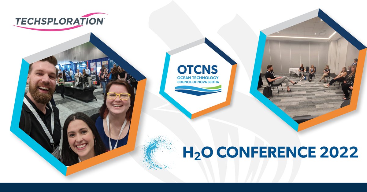 Skills_NS's tweet image. Huge thanks and shout out to @OceanTechNS for the amazing H2O conference! We’ve fun with our friends at @Techsploration and the group of Techsplorers from @ssrsbngrhs. We're all looking forward to @COVE_Ocean Demo Day tomorrow! #H20Conference