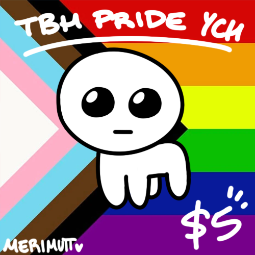 TBH CREATURE PRIDE YCH 🌈 $5 on Toyhouse