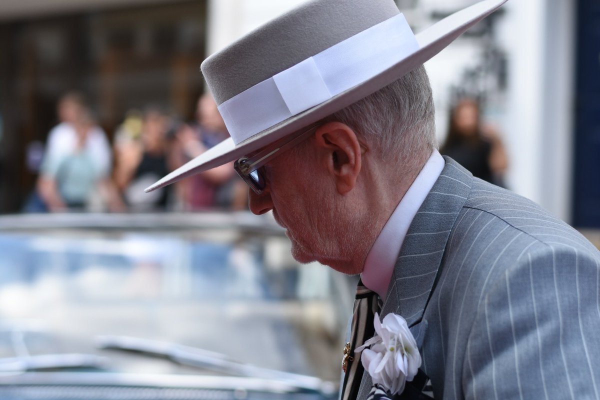 pietro_foto's tweet photo. The ever stylish Soho George seen at the Concours on Savile Row https://t.co/AW35uKYrOZ