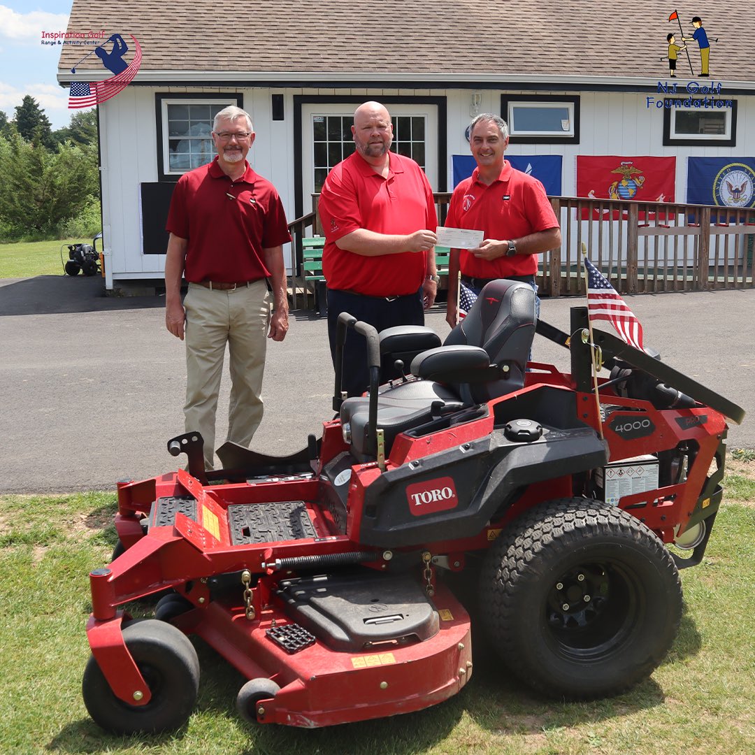 Thank you to Shawn Lipani &amp; family from <a href="/CJN1970/">CentralJerseyNursery</a> for their generous donation which will go towards <a href="/pgahope/">PGA HOPE</a> programming at <a href="/InspirationGol1/">Inspiration Golf Range</a>!

Thank you also to Bob Kaufman of <a href="/StorrTractor/">StorrTractor</a>!

#WeAreTheNJGF #NewJerseyGolf #NJGolf #hillsborough #inspiration #golf