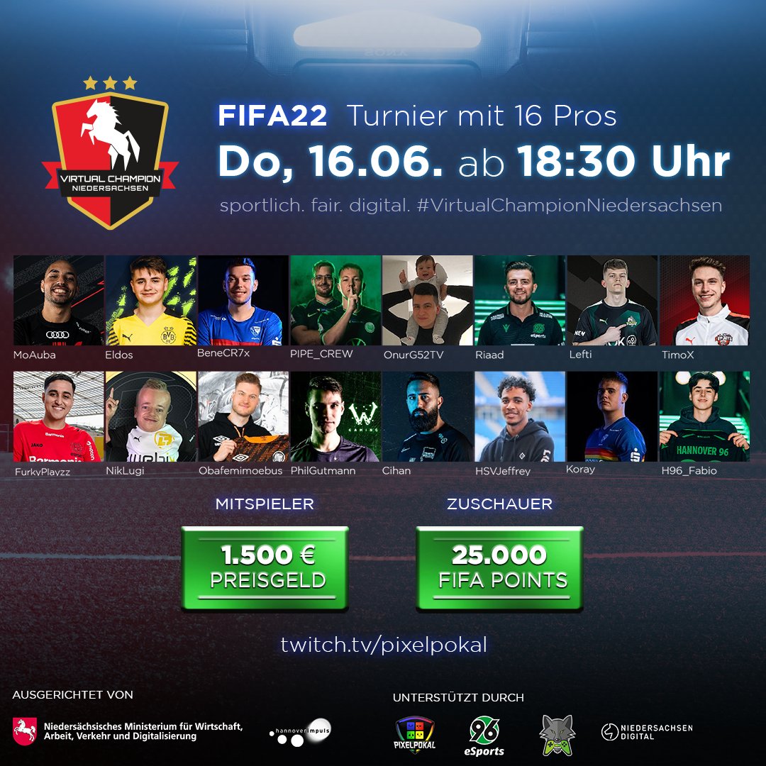 Virtual Champion Niedersachsen tweet media