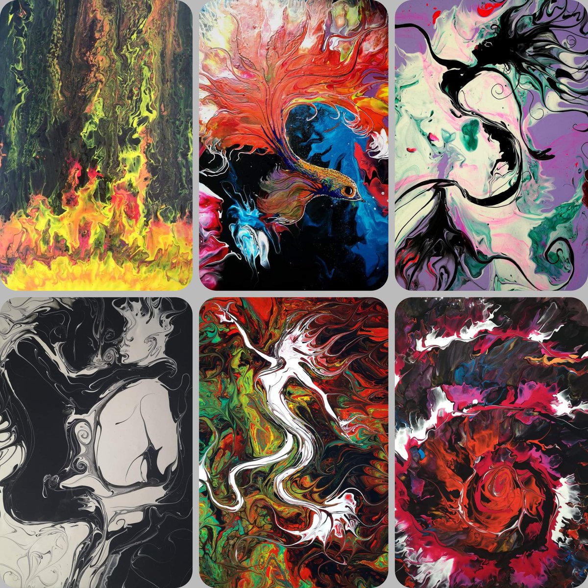 Painting_Art1's tweet photo. 🎉 Just add new 6 painting-Art 🎨 (abstract) pieces on #tezos

on @rarible

10 of 10 available  only with 2 #XTZ 

Feel free to them Check here:https://t.co/OD6CzdC5qG

#XTZ #tezosart #NFTs
#NFTCommmunity #CleanNFT
#nftcollectors #NFTGiveaway #NFTartist https://t.co/iCJCAxbHNk