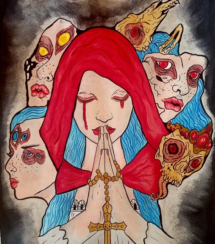Hug_Artt's tweet photo. To pray.
.
.
.

#Art #artwork #artcollective #artrealism #artpen #artwoman  #artwatercolor #artcollection #artrealism #artaccount #artdrawing #draw #pen #watercolor #painting #hugart #NFT #nftart #nftcollectors #NFTProject https://t.co/tHhyHoTjGH https://t.co/2E2wOhYY04