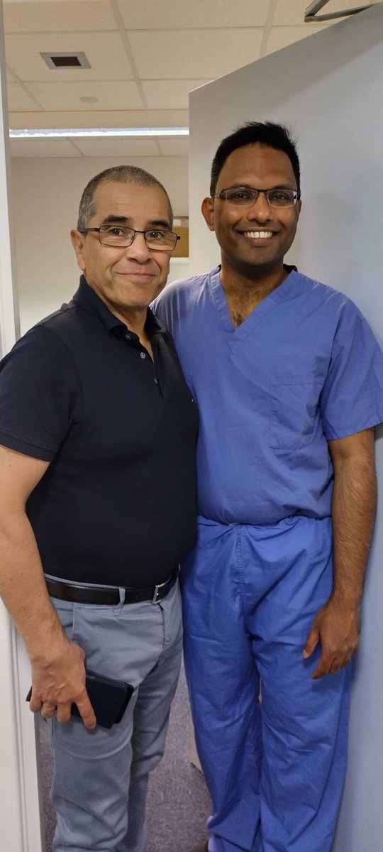 It has been a privilege to assist Vamsi our first Aortic and Transplant fellow @qehbham appointed consultant at The Freeman hospital in Newcastle doing his first aortic arch replacement with a frozen elephant trunk. Helping developing aortic services in the north east England.