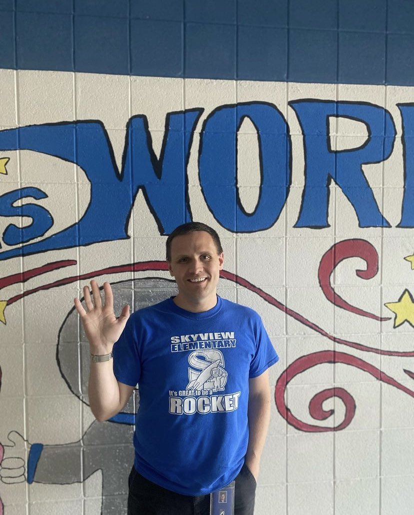 Today we say goodbye to Mr. Tolliver. Our hearts have been touched by this wonderful man and we will miss his guidance and love of our Rockets. We know you will do great things but always remember your home here at Skyview. 💙🚀