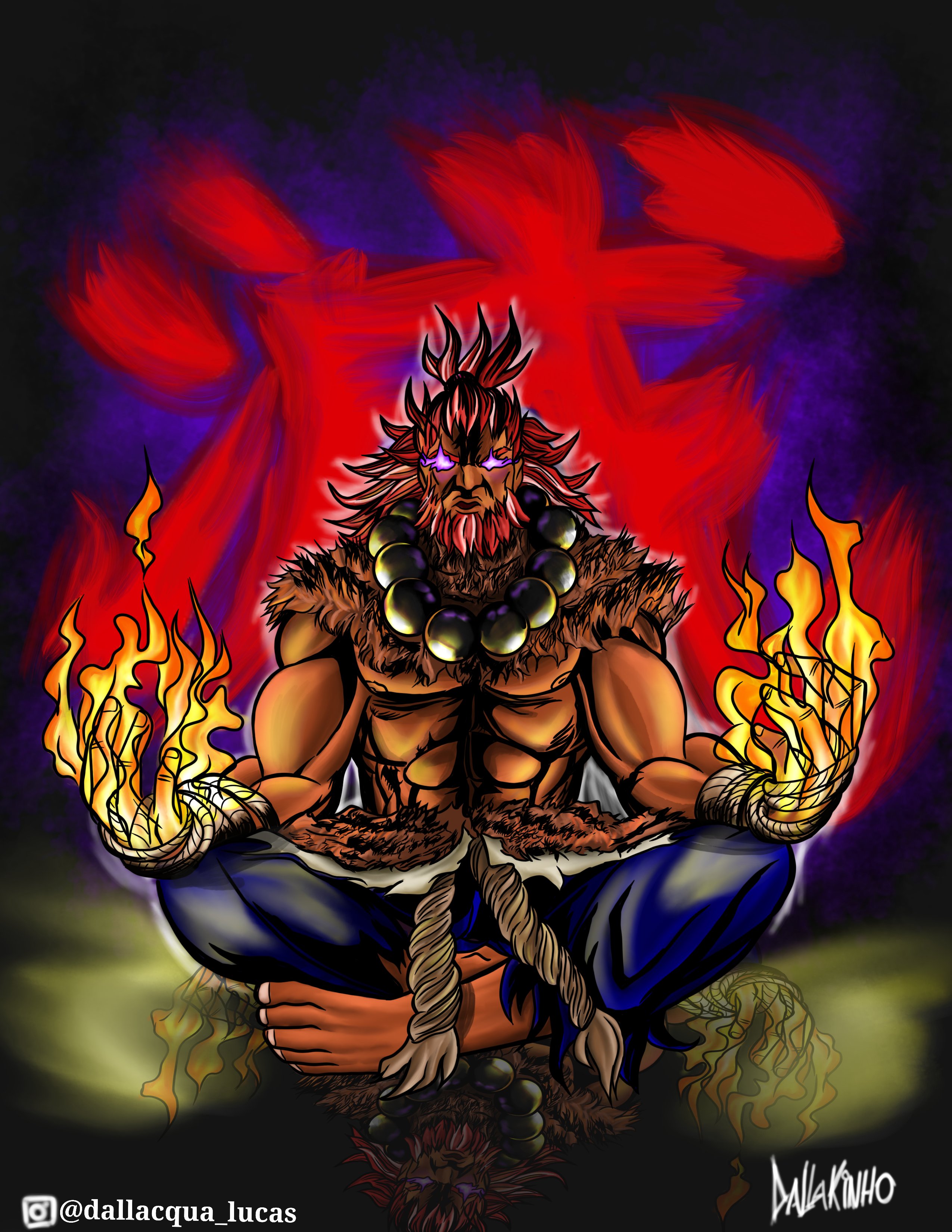 Lucas Dallacqua on X: Akuma Street Fighter 6 fanart #StreetFighter6 # StreetFighter #fanart  / X