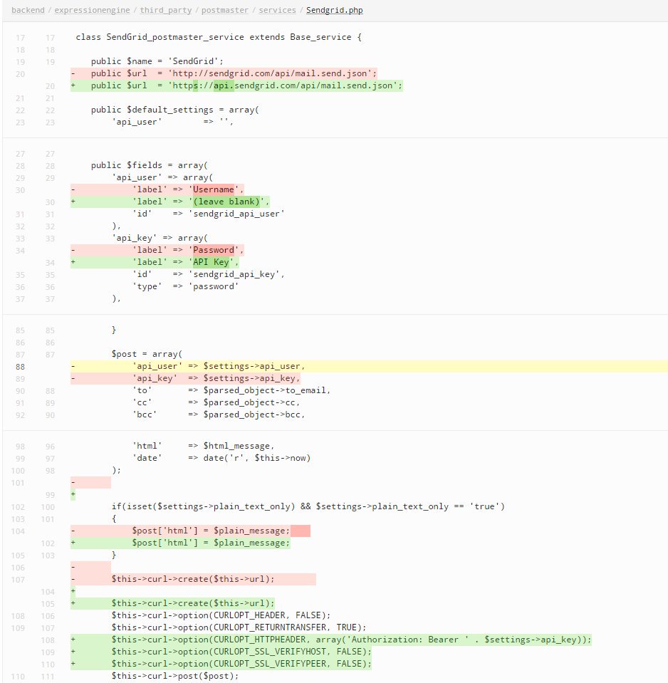 ZimAbstrak's tweet photo. For anyone using Sendgrid with Postmaster by 
@objectivehtml
 on #EECMS, see here for the fix. It's a pleasure. https://t.co/iPjtq831oj
