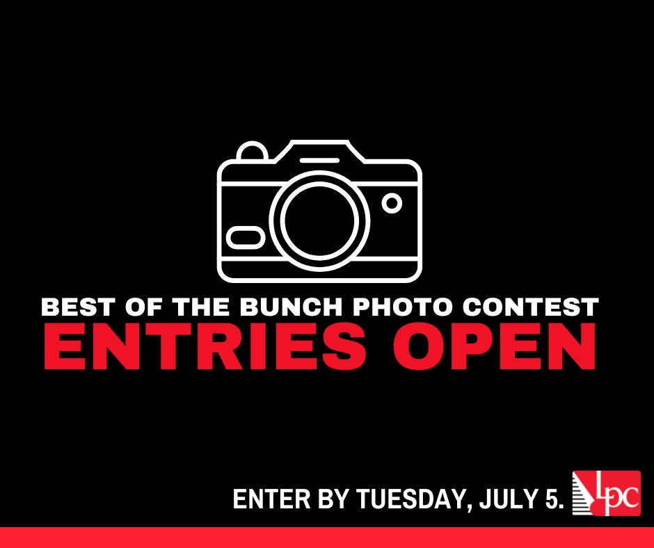 LPC_Members's tweet photo. Calling all photographers! The Best of the Bunch photo contest is now open for entries. Submit your best for a chance to win cash prizes and recognition! 

Contest info: https://t.co/y7vNPRZj6K
Entry form: https://t.co/8DEWWCUS7z https://t.co/exXMPKGueB
