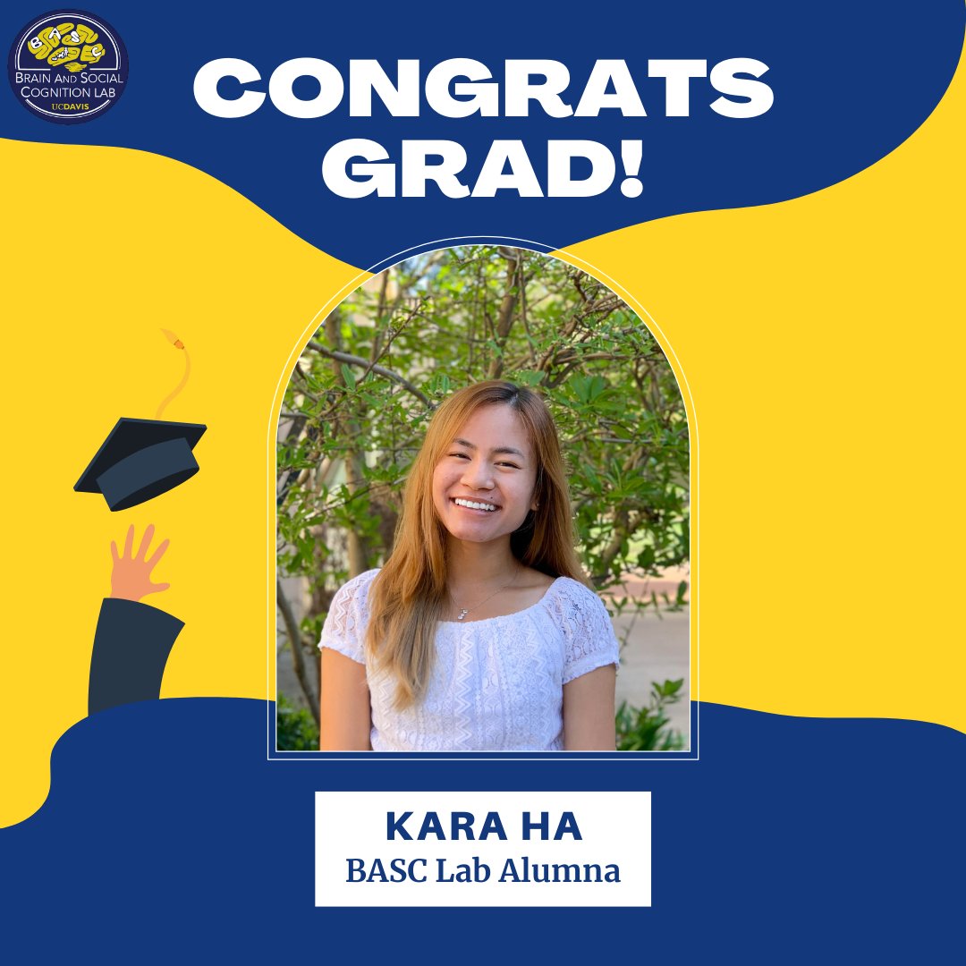 ucdavisbasclab's tweet photo. Congrats to our recent BASC Lab graduates!! Best wishes on your next steps! 
Check back tomorrow as we highlight more of our fantastic grads 🎓 https://t.co/NAui196e3z