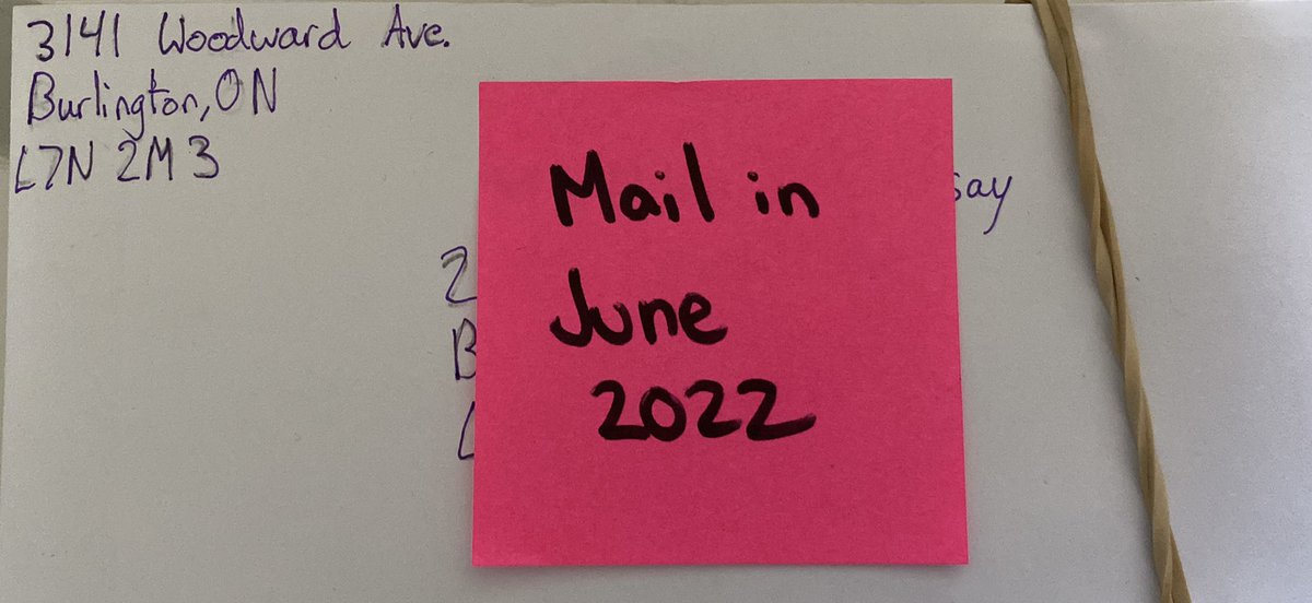 MsJBays's tweet photo. Don’t worry TEC Grads of 2018, your Dear Me letters are on the way. Enjoy! @TecumsehHDSB https://t.co/eVPcnIJgO5