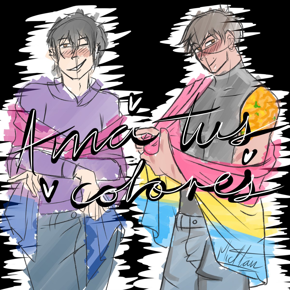 mictlan_23's tweet photo. Day 7- Higuel pride
Se jugó y se ganó banda 👊👊
Un poco tarde pero al fin logre terminar la #higuelweekpride 
A esperar al próximo año la nueva lista)?
#HiguelWeek #higuel #hiroguel #hiroxmiguel #hirohamada #miguelrivera #pride #digitalart https://t.co/cPCr7xGk72