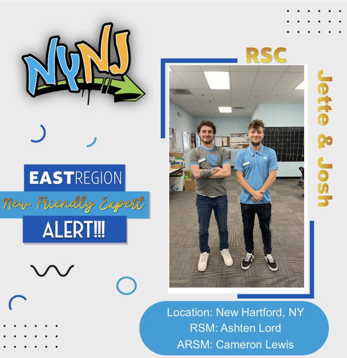Cody Zarnock (@codyzarnock) on Twitter photo Please help me welcome our two new hires to the New Hartford team! Jette Collins and Joshua Billa <a href="/CamisSyc/">Cameron</a> <a href="/DennisJFosterJR/">Dennis Foster</a> <a href="/judy_cavalieri/">Judy Cavalieri</a> <a href="/AshtenLord4/">Ashten Buol</a> <a href="/OneNYNJ/">OneNYNJ</a> Please help me welcome our two new hires to the New Hartford team! Jette Collins and Joshua Billa <a href="/CamisSyc/">Cameron</a> <a href="/DennisJFosterJR/">Dennis Foster</a> <a href="/judy_cavalieri/">Judy Cavalieri</a> <a href="/AshtenLord4/">Ashten Buol</a> <a href="/OneNYNJ/">OneNYNJ</a>