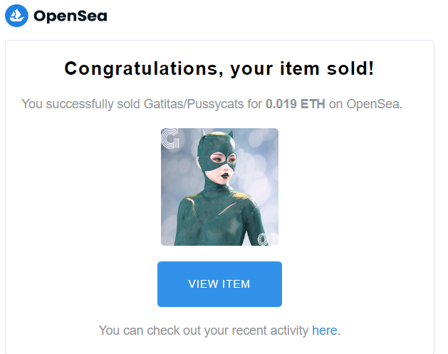 🙀😻Another Pussycat Just sold my dear #nftcommunity thanks to <a href="/FELIXSANCHEZQ/">Wero</a> 
meoWWWWWWWWWWWWWW