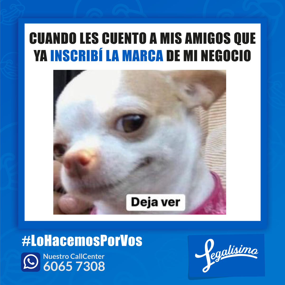 Legalisimo_Sv's tweet photo. Constituir una sociedad e inscribir tu marca definitivamente te pone en otro nivel y te abre un montón de posibilidades para vos y para tu negocio. Deja que lo hagamos por vos y contactanos a nuestro CallCenter 6065-7308 y visita nuestro sitio web.

#IdeaDeNegocio #MicroEmpresa https://t.co/htzhB9vzmP