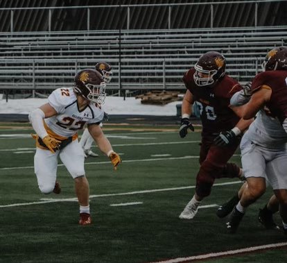 UMD_Football's tweet photo. 7️⃣8️⃣ Days Til Kickoff!

Player Spotlight: Joey Grillo

🏡Burnsville, MN
📚Exercise Science 
🏈OL

Q:What is your favorite thing to do in Duluth outside of football? 

A:Outside of football I enjoy golfing and hanging out with the boys!!

#BulldogCountry / #EarnIt https://t.co/nut6vdchXl