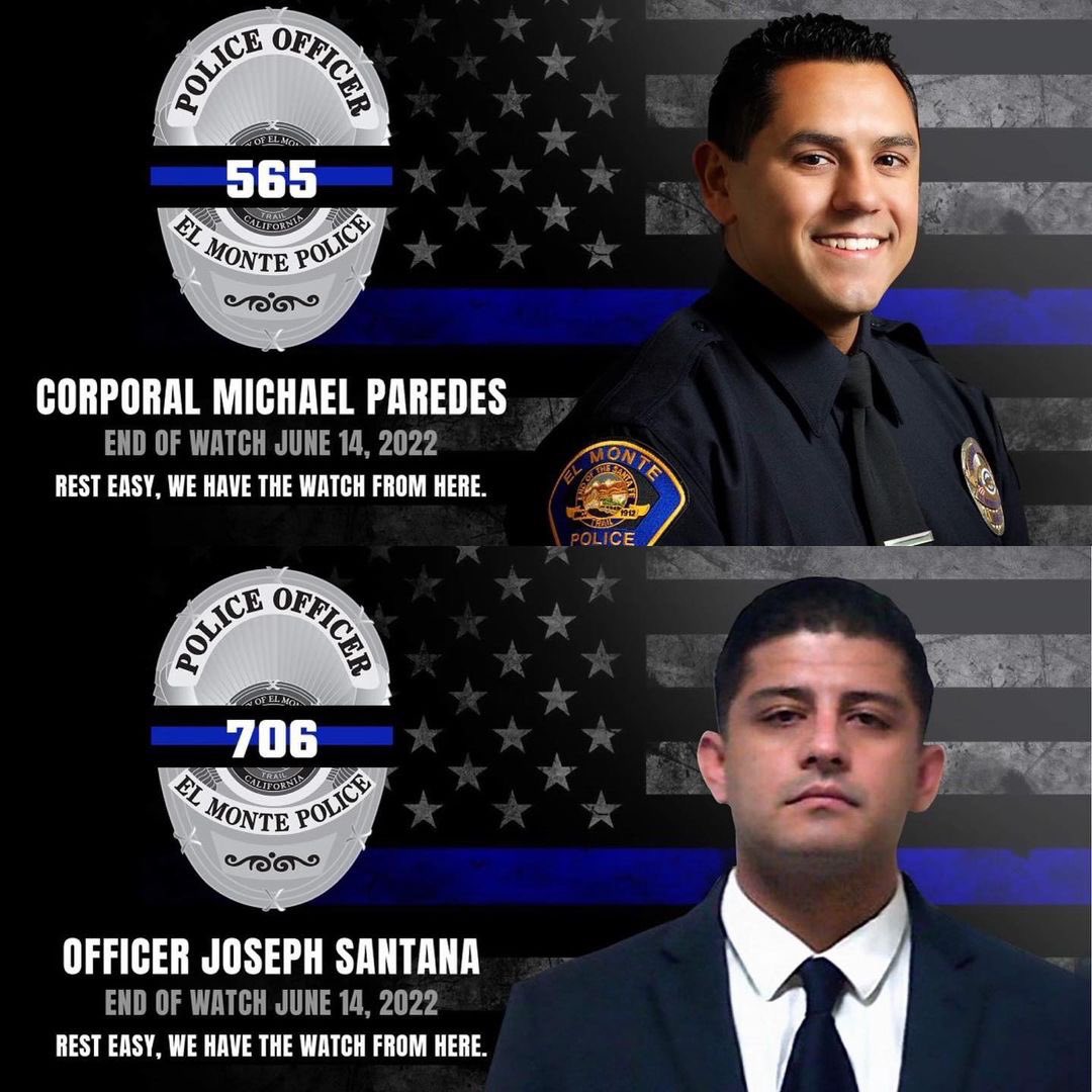 sbcountysheriff's tweet image. Our deepest condolences to the families of Corporal Paredes &amp;amp; Officer Santana.
This tragic loss hits close to home for us. Joseph began his career with our department in March 2018 and was a graduate of Academy Class 211. He was a great partner and loved by all who knew him.