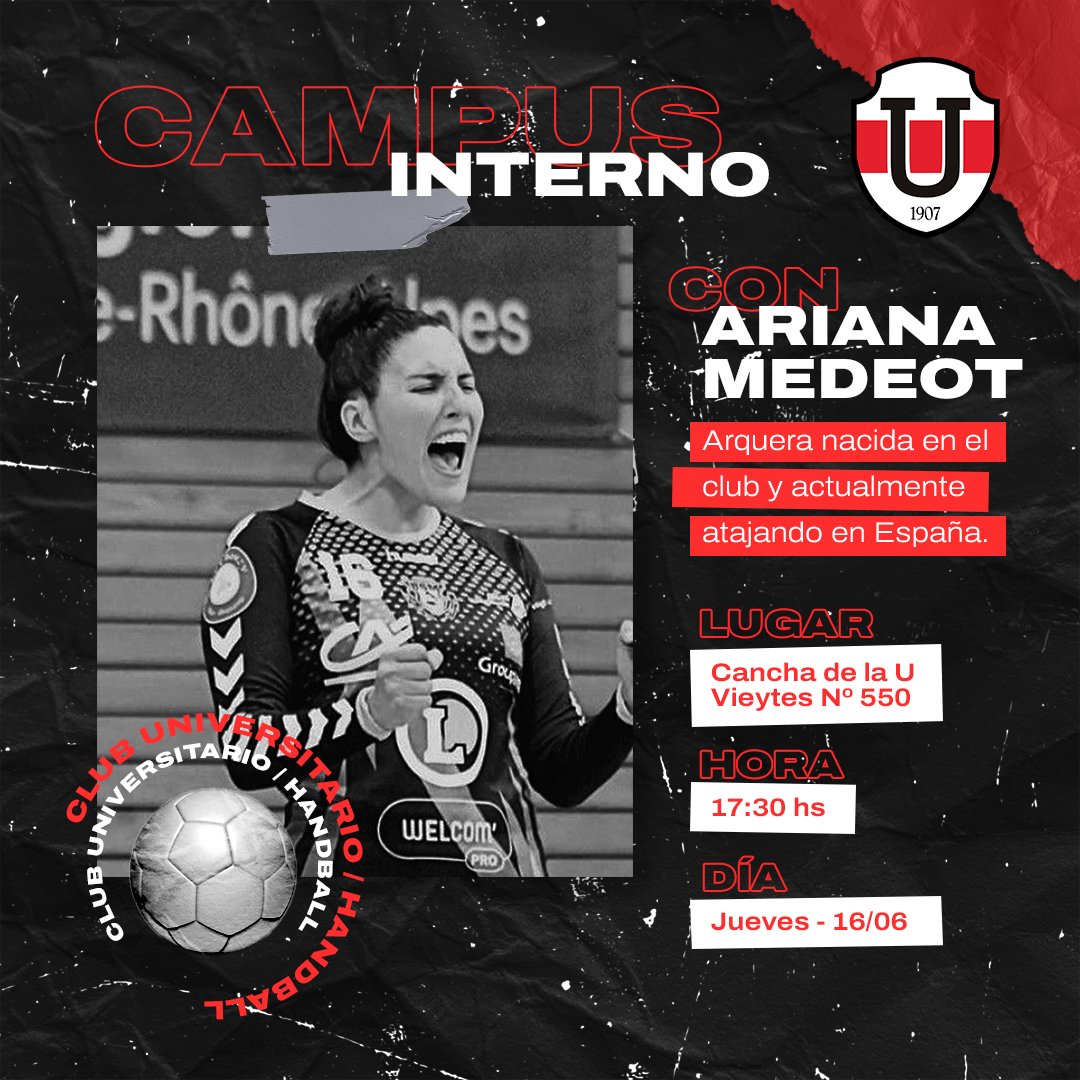 🤩 ¡Mañana, entrenamiento de lujo para nuestras inferiores de la mano de <a href="/arianamedeot/">Ariana Medeot</a>! 

🗓️ Jueves 16/06
🕠 17:30 hs
📍En nuestra cancha 

🙌🏼 ¡Esperamos ansiosos que nuestras inferiores disfruten de un entrenamiento distinto y conozcan cómo se entrena en el mejor nivel!