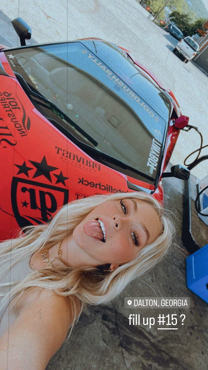 Jordyn in Tennessee and Georgia ⛽
#JordynJones #goldRushRally