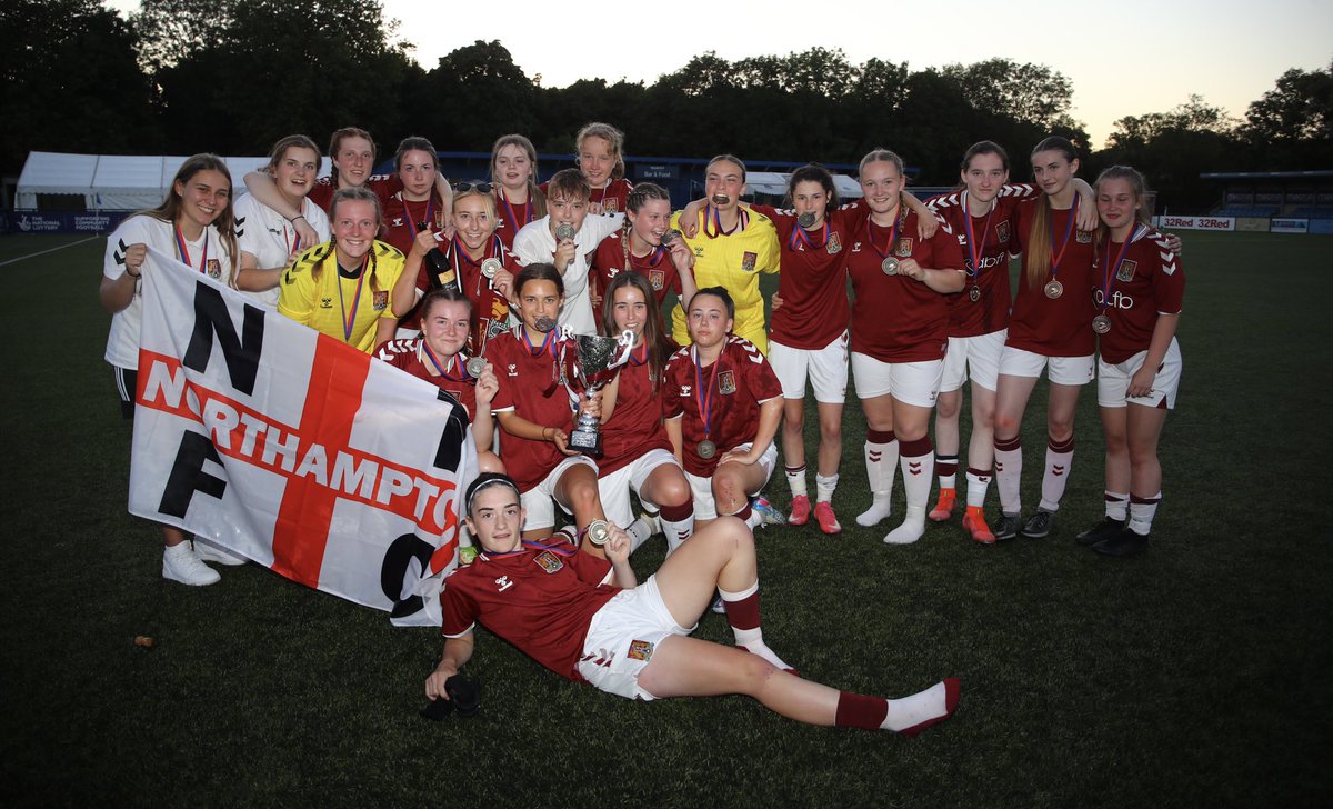ntfc's tweet photo. 🏆Congratulations to the @NTFC_FEP girls who this evening won the @vlukeducation Girls Cup Final. https://t.co/qZigIeoQAE