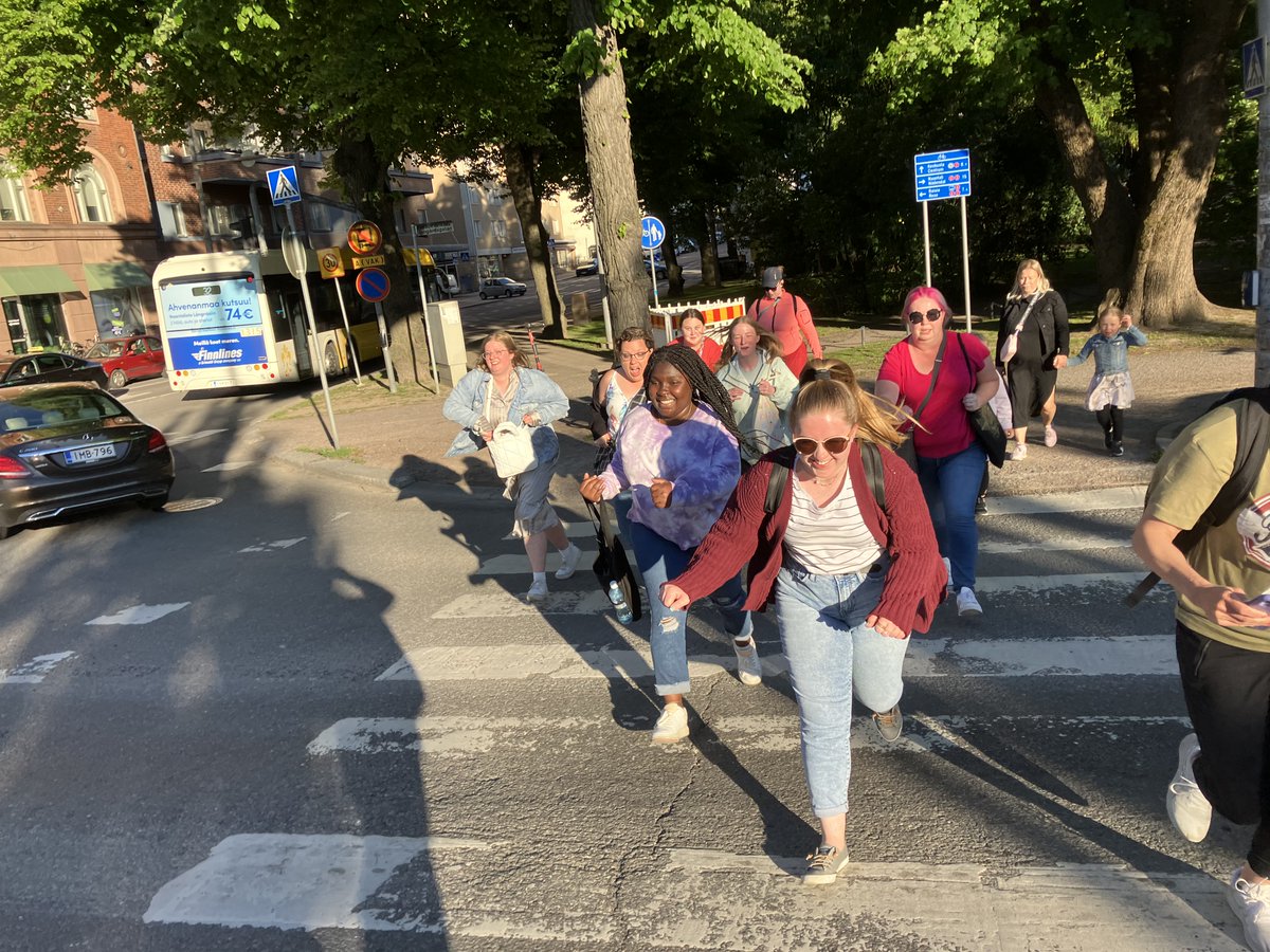 Days 9, 10, 11 - we visited museums: Design, Architecture, and Sports Museums. They presented on projects comparing various Finnish cultural aspects. And a day trip to Turku where we learned about intercultural competency. And a mad-dash #homealone style to the train station!