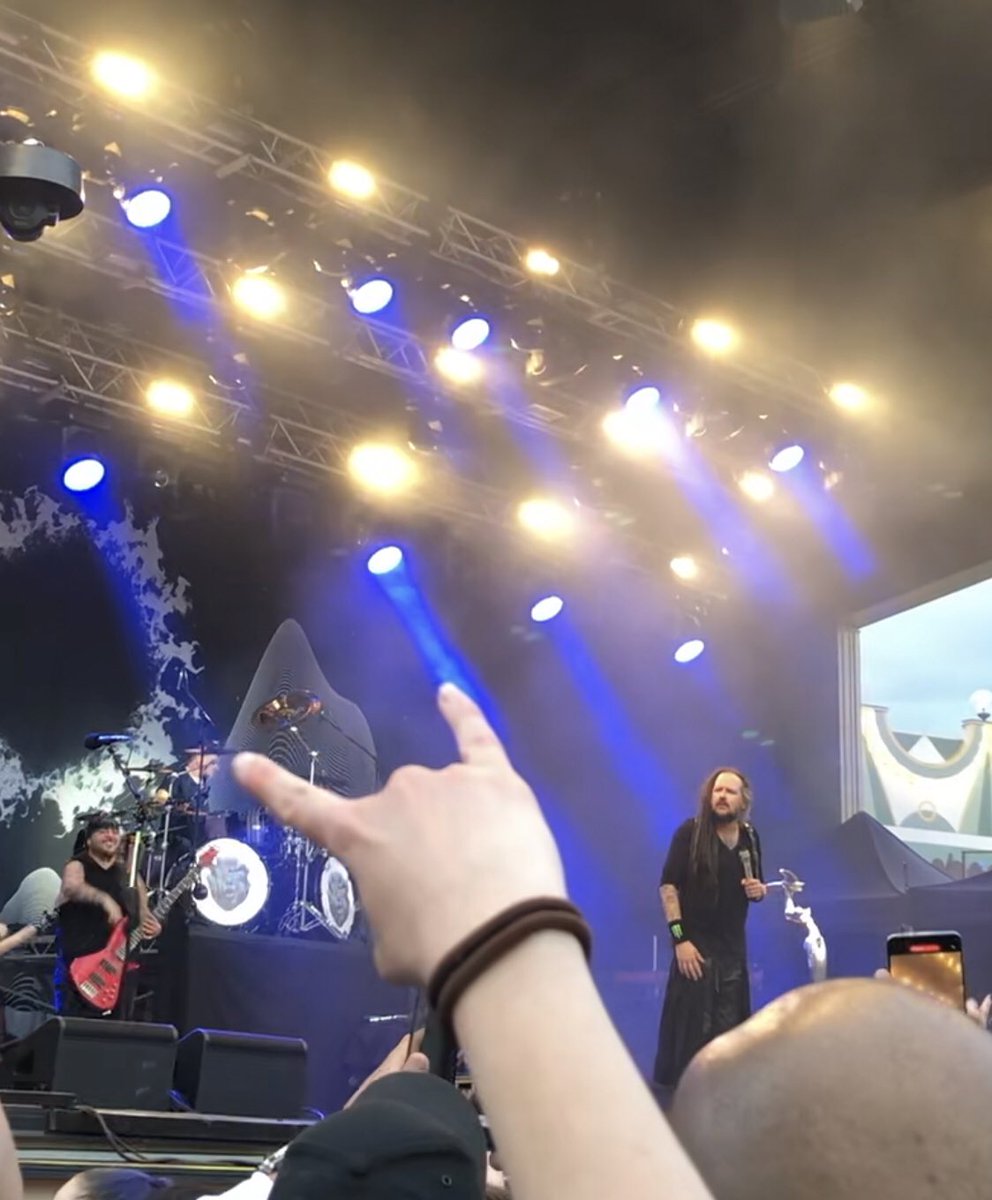 fabimarim's tweet photo. Summer is special in Sweden, lots of great gigs around and today was finally the time to see Korn live! 🥰 https://t.co/RojHSMVBlO