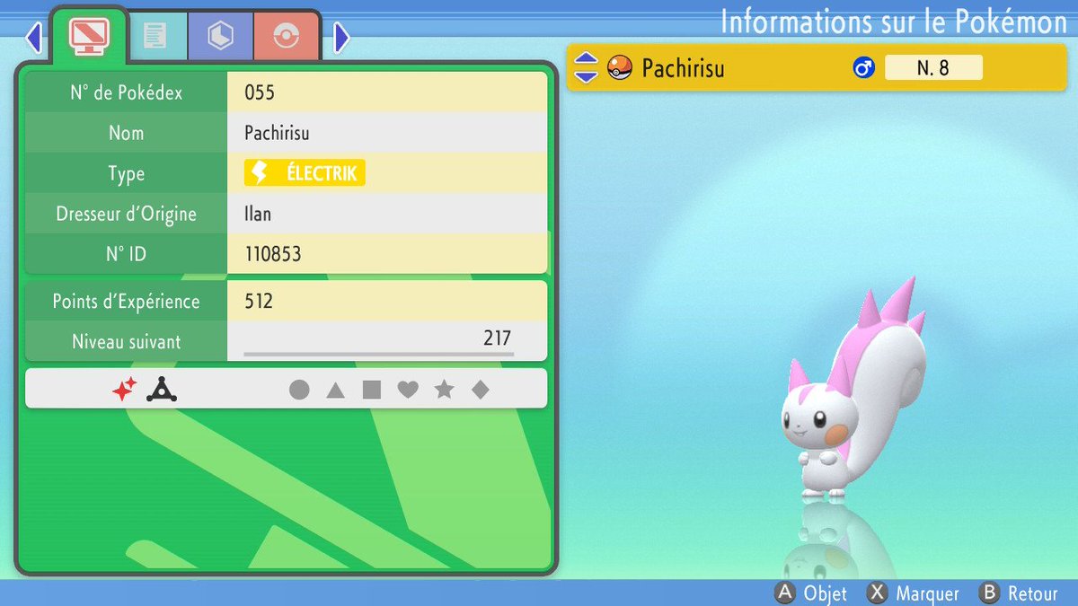 Primalory's tweet photo. Il est là !!! ✨
Le Pachirisu pour la DTQ Diamant Étincelant en 2 032 rencontres sur la septième phase ! Même suite à 6 Mustébouée et 19 555 Pokémon vus, je ne me suis pas abaissé à mettre Statik :)
Je peux enfin continuer à découvrir le jeu ❤
#CommunityDexFR #ShinyHunting https://t.co/5QSdzzeVCk