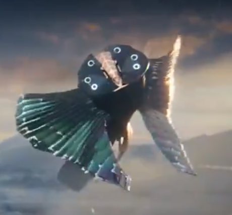 destinytrack's tweet image. Some people have noticed that Rhulk and The Stranger’s Fish have a similar eye pattern… 🤔