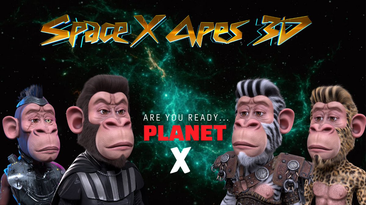 SPACE X APES 3D presale is now live at SPACEXLABS NFT LAUNCHPAD 

The only official mint link: 
sxa-3d.spacexlabs.io

public sale in 2 hours
#nft #nftcommunity #solana