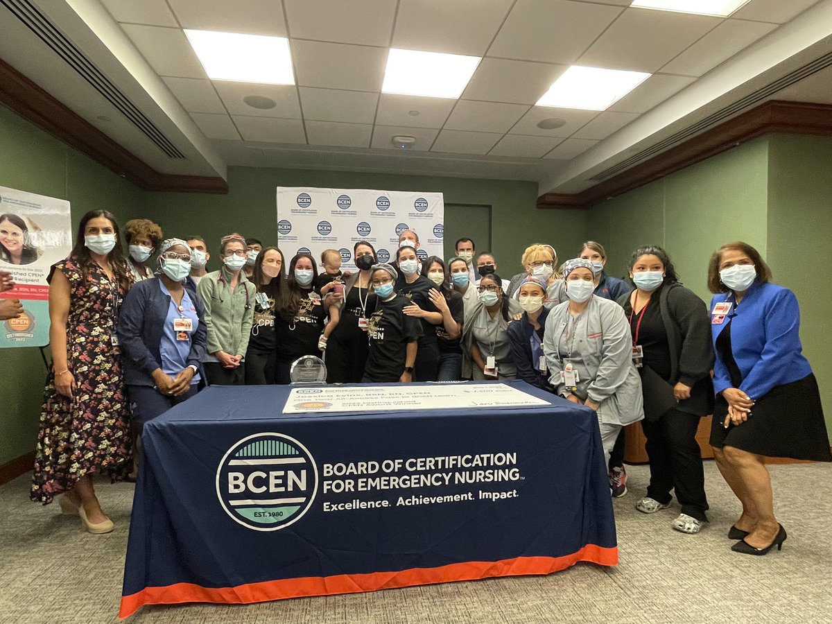 Congratulations to our very own Jessica Evins BSN, RN, CPEN!! Jessica is the recipient of BCEN’s 2022 Distinguished CPEN Award! What an outstanding achievement!! #stayamazing <a href="/BernadetteKhan/">Bernadette Khan</a> <a href="/Vepuka_NYP/">Vepuka</a>