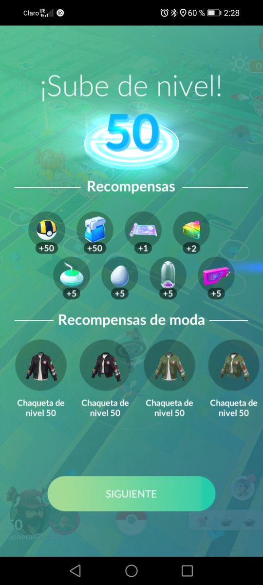 AbinatorM's tweet image. Aquí también, FINAL Y FELIZMENTE

#PokemonGo #Pokemon #nivel50 #hashtag