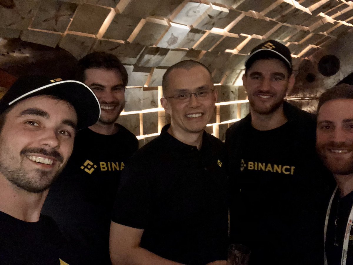 Ambroise_P_'s tweet photo. You have families and friends, I have @binance. Thanks @cz_binance https://t.co/e3m6Pu95CL