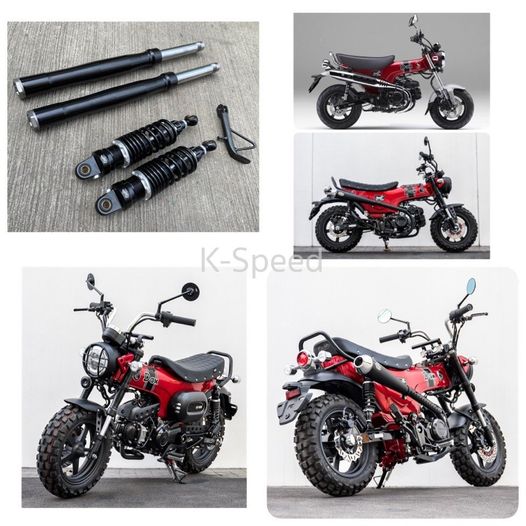 公式プロモーション ダックス125用k-speedマフラー