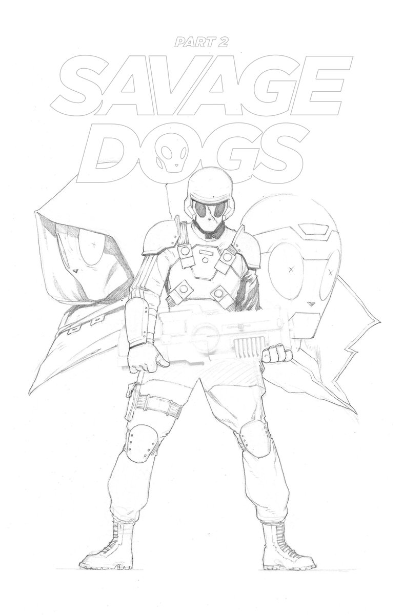 Say hi to the cover of "Savage Dogs - Part 2" the original artwork (right image) illustrated by Ariel Olivetti is up for sale here: 
rarible.com/token/0x7cda7c…