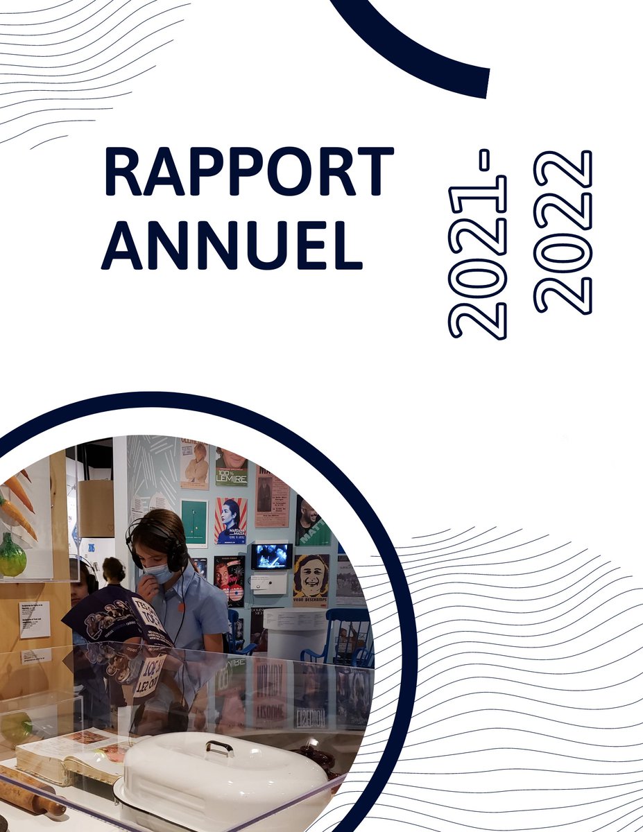 🤩 C'est avec grande fierté que le président, M. Marc-André Houle et la directrice générale du Musée POP, Mme Valérie Therrien, présentaient le rapport annuel 2021-2022 lors de l'Assemblée générale des membres! Pour consultation: museepop.ca/nouvelles/comm…
#bilan #rapportannuel