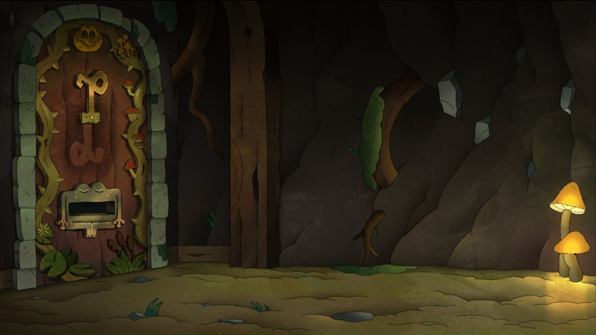 Moody dusty BGs for #Amphibia S3 Newts in Tights
BG Design from <a href="/britneythoreson/">Britney Thoreson</a> 
Art Direction from <a href="/AmyQHuang/">⭐️Amy Huang ⭐️</a> and <a href="/SunJae1_Lee/">Sun Jae Lee | Looking For Work</a>